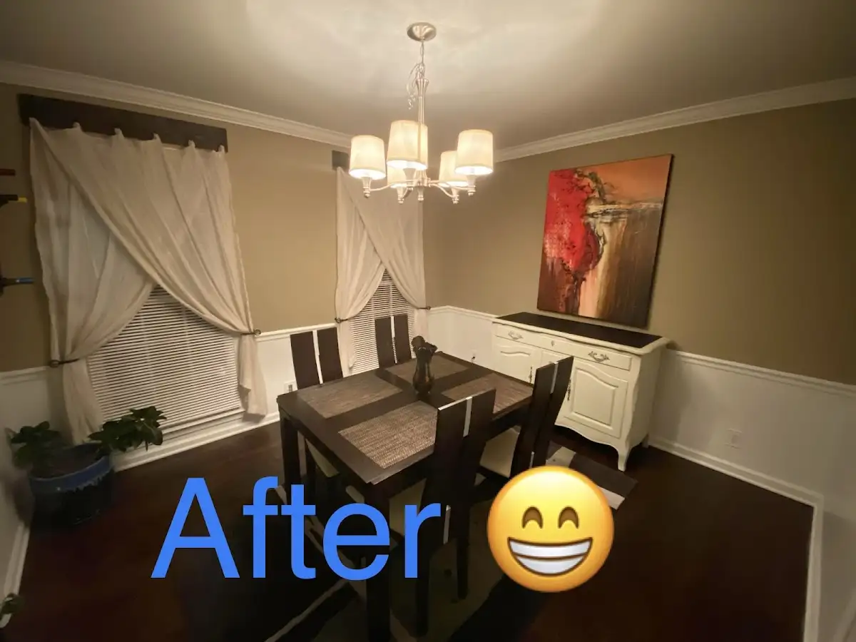 Professional dining room restoration after water damage in Blackfoot